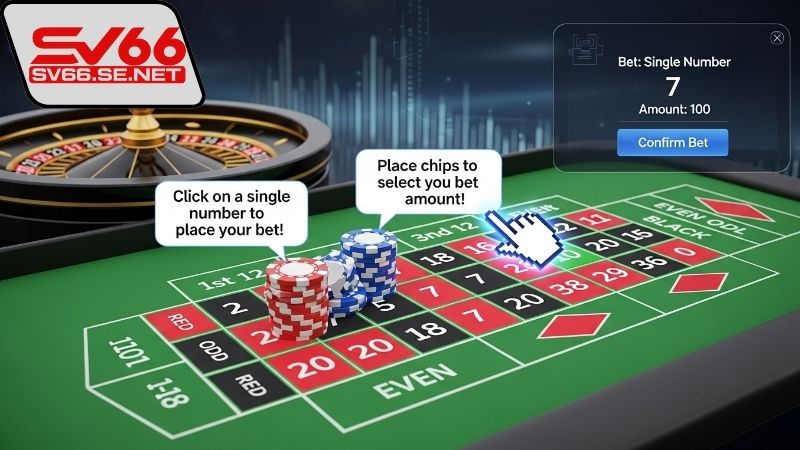 Mẹo tăng cơ hội trúng số đơn Roulette