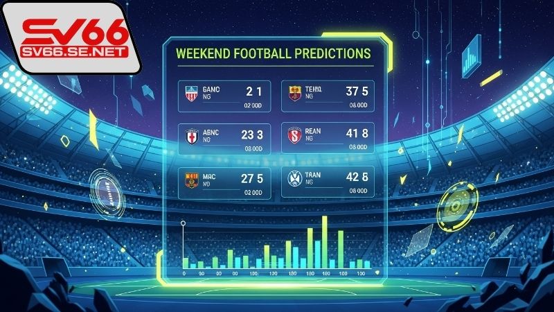 Chiến thuật dự đoán bóng đá cuối tuần hiệu quả